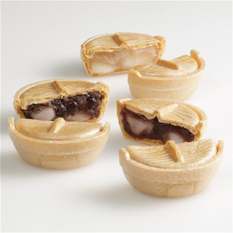 Japanese direct mail Hokkaido and fruit pastries gift box Six hua pavilion pastry a pot of red beans 6 pieces*2 boxes