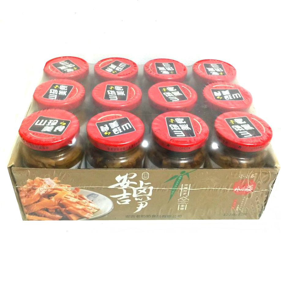 Anji specialty small spring Anji marinated bamboo shoots snacks bamboo shoots appetizers