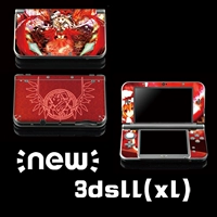 NEW3DSLL3DSXL máy dán lá đau hai miếng dán màu Hoa hậu phương Đông 3ds phim hoạt hình đau miếng màu phim hoạt hình - DS / 3DS kết hợp miếng dán 3d máy game