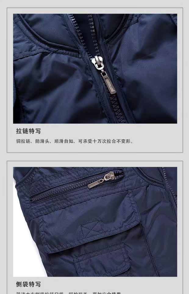 Mùa thu và mùa đông trung niên vest nam cỡ lớn xuống cotton vest nam lỏng lẻo trung niên dày vest ấm các kiểu áo ghi lê nam