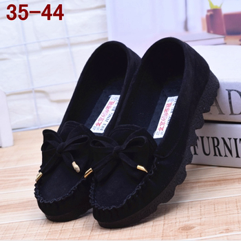 Old beijing cotton shoes women's anti-slip large size mom's shoes