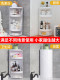 Bathroom Storage Rack, Waterproof Bathroom Storage Rack, Cosmetic Storage Box, Wall-Mounted Punch-Free Storage Cabinet, Rotating Cabinet