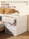 Storage Box Drawer-Type Storage Box for Home Wardrobe Storage of Clothes and Clothing Storage Compartments for Underwear Plastic Organizing Box
