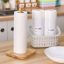 Lazy disposable dishwashing cloth rag Kitchen paper Leave-in non-woven cloth towel washable linen wet and dry dual-use household