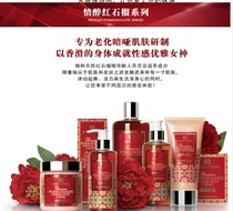 DONNA CHANG Red Pomegranate Hand Care Body Lotion Shower Gel Shampoo Conditioner Bubble Lotion