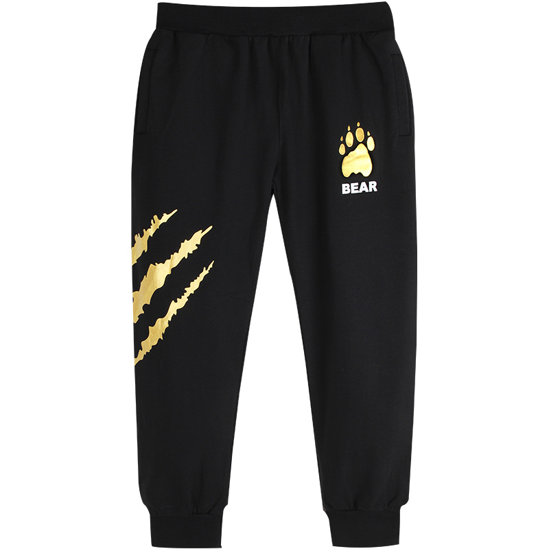 trẻ em béo sweatpants chàng trai quần mỡ tăng chất béo chất béo trẻ em mùa thu mặc 8-10 trẻ béo ăn mặc chất béo trẻ em lớn quần.