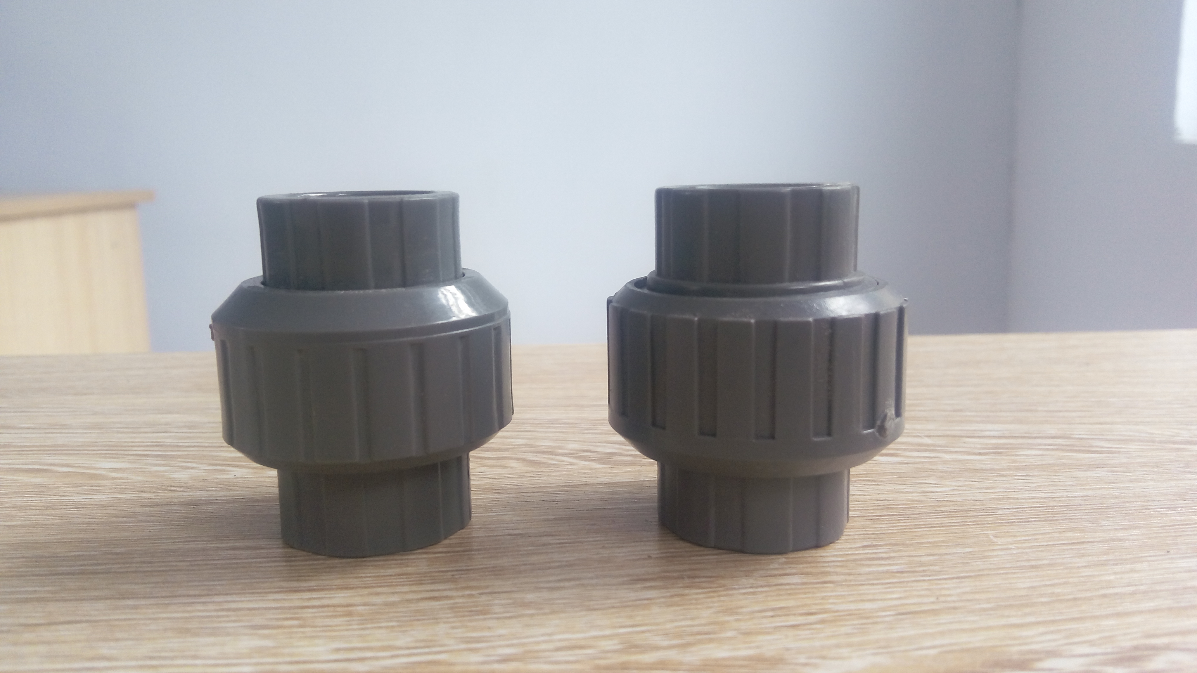 UPVC PVC plastic to water pipe fittings 4 to live 20mm 20mm Living direct head by making quick joint