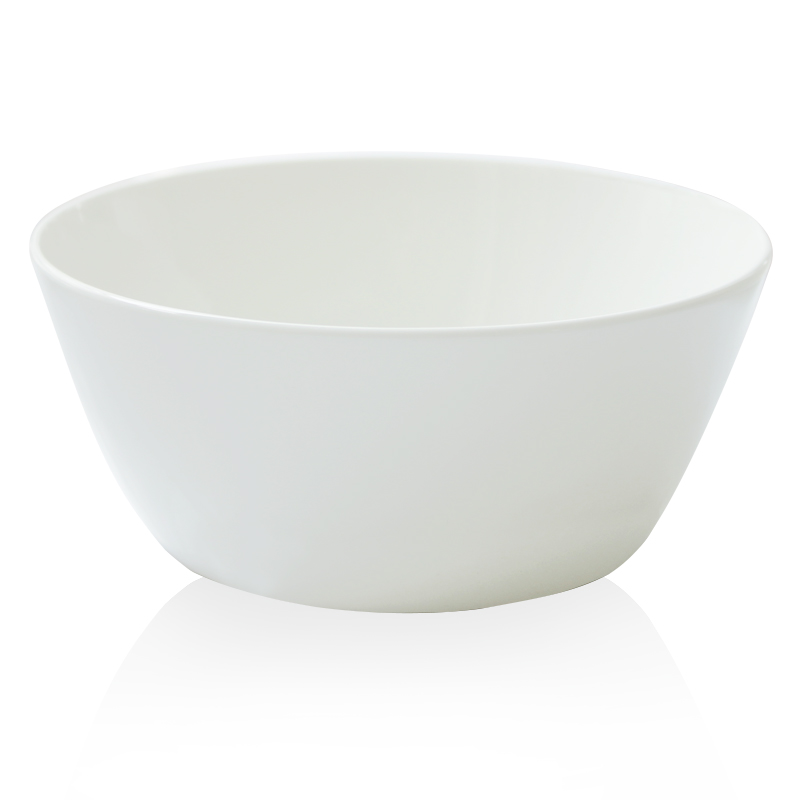 Tangshan ipads bowls Japanese pure white small bowl household porringer ceramic bowl dessert bowl of fruit salad bowl