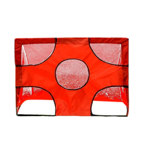 Portable football goal childrens toys indoor football goal frame target cloth football goal childrens home two-in-one goal