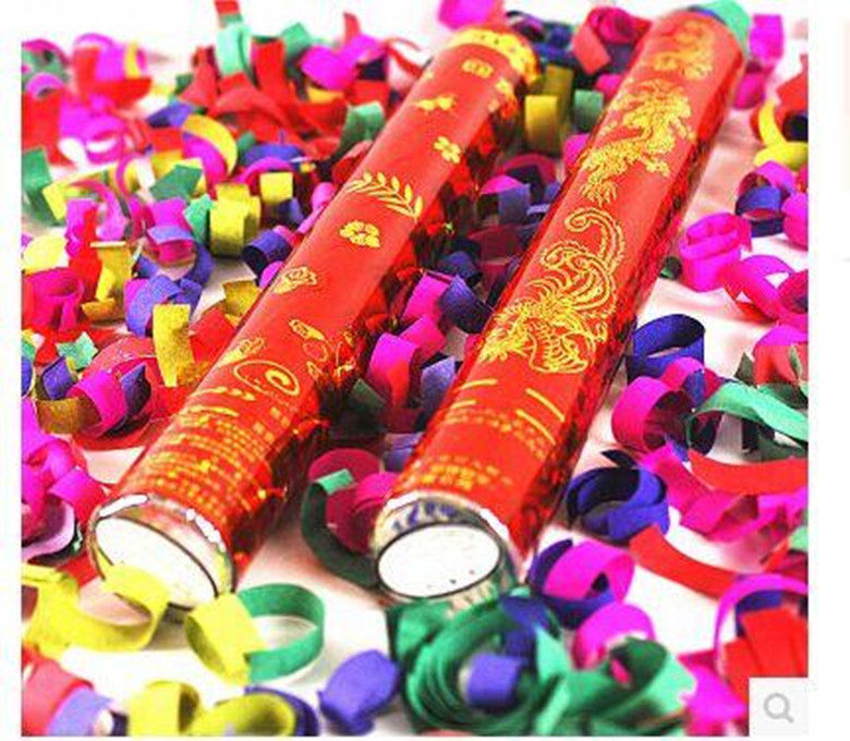 Wedding Cannon Wedding Birthday Supplies Manual Celebration Party Christmas Salute Concierge Flower Spray Color Ribbon Fire Flower Tube