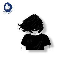 Herbal juice stickers flying in the wind Punk dark girl waterproof tattoo stickers lasting rock personality trend lasting