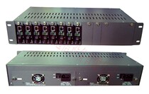 Hanxin HS-14-2A 14-slot Dual Power fiber optic transceiver rack transceiver chassis