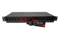 Hanxin 18-slot Dual Power fiber optic transceiver rack HX18C 18-bit fiber storage box
