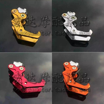 Electric car pedal motorcycle accessories ghost fire modification imitation Fuxi Xunying personality helmet adhesive hook eagle claw aluminum adhesive hook
