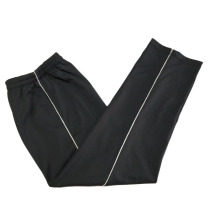 Spring summer and autumn season a bar reflective side strip male and female youth sports black South Korean silk large size leisure straight School