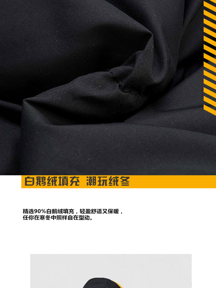 Áo khoác mùa đông mới 2018 Li Ning Wade dòng cao cấp nam 90% trắng ngỗng xuống áo khoác ngắn - Thể thao xuống áo khoác —