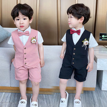 Boys small dress Xier child suit suit suit new baby suit casual handsome boy flower boy flower girl host performance