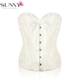 [Vé trực tiếp] Cô dâu cưới corset corset eo nhựa băng bó bụng corset đồ lót