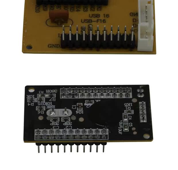 DIY rocker bảng mạch USB chip điều khiển USB thẻ nhỏ Phụ kiện cần điều khiển PC chip điều khiển PC tay cầm gamesir