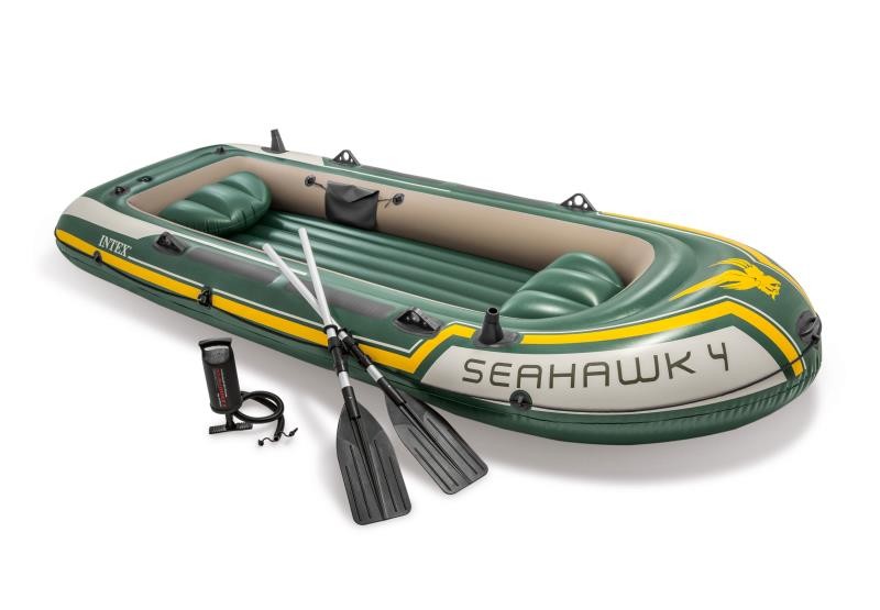 The INTEX seahawks the four-man boat suit.