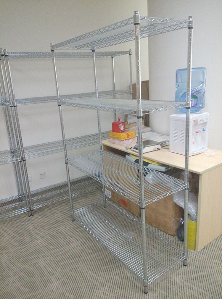 Vật liệu SMT doanh thu xe vá kích thước thép không gỉ chống tĩnh điện tấm vật liệu xe chrome dây lưới kệ - Kệ / Tủ trưng bày kệ trưng bày bánh kẹo
