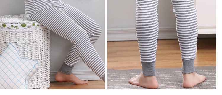 Qiuku nam lớn trẻ em và học sinh vị thành niên 12-14 tuổi cotton đơn mảnh đáy quần quần mỏng phần ấm quần quần legging nữ