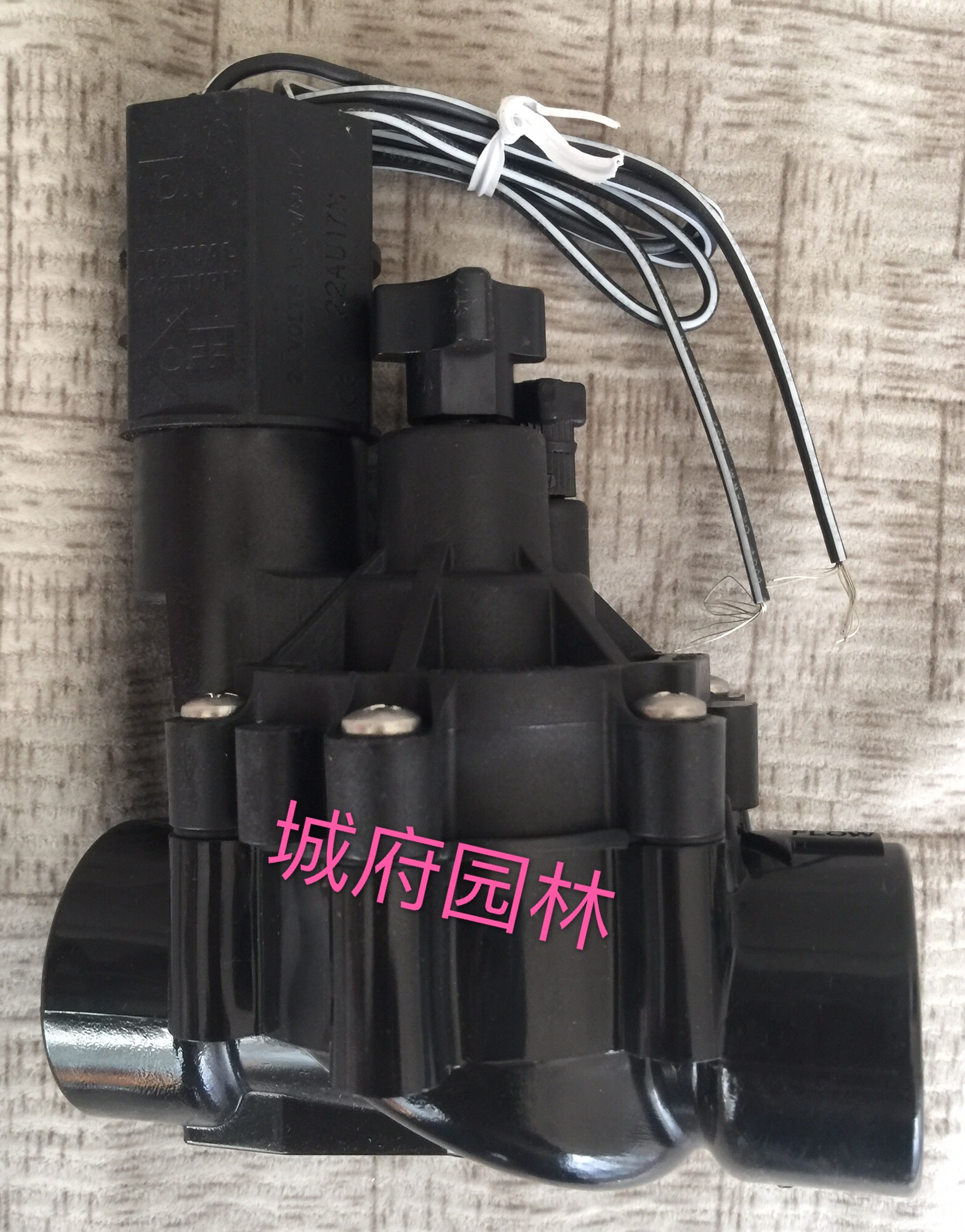 American Rain Bird 100DVF an inch solenoid valve RainBird controls the water jet head greenhouse Jiang Zhejiang Rui