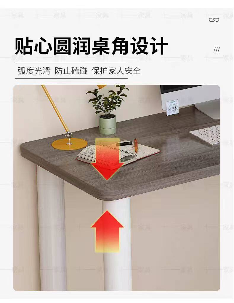 Угол стола 迷你转角实木电脑桌书桌弧形小户型墙角拐笔记本写字台式家用卧室