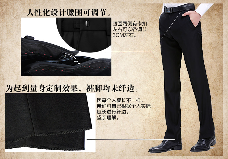 Costume homme en polyester pour Quatre saisons - Ref 1553773 Image 22