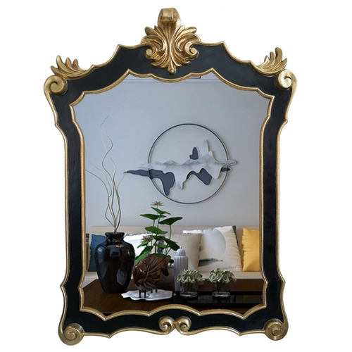 Новый продукт европейский стиль инопланетный зеркальный зеркальный зеркальный зеркал зеркало зеркало зеркало гостиная в ресторане камин