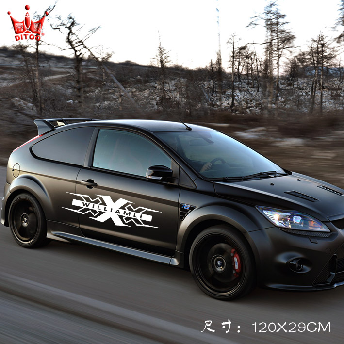 Emperor X-Men car stickers modified decorative scratches car stickers Full car stickers Body pull flower side door personality stickers