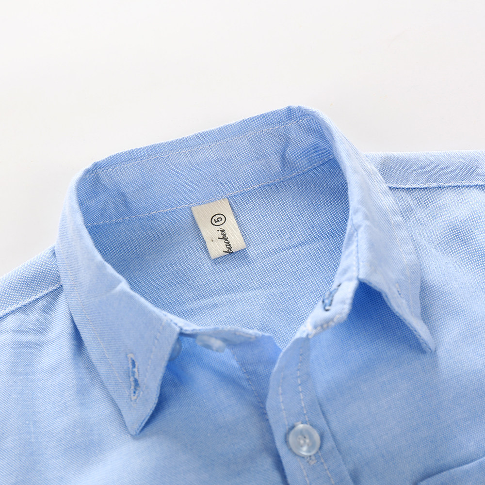 Chemise garcon à manche longue - Ref 2076983 Image 13