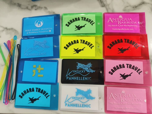 Багажная бирка для путешествий, Amazon, с печатью вашего логотипа