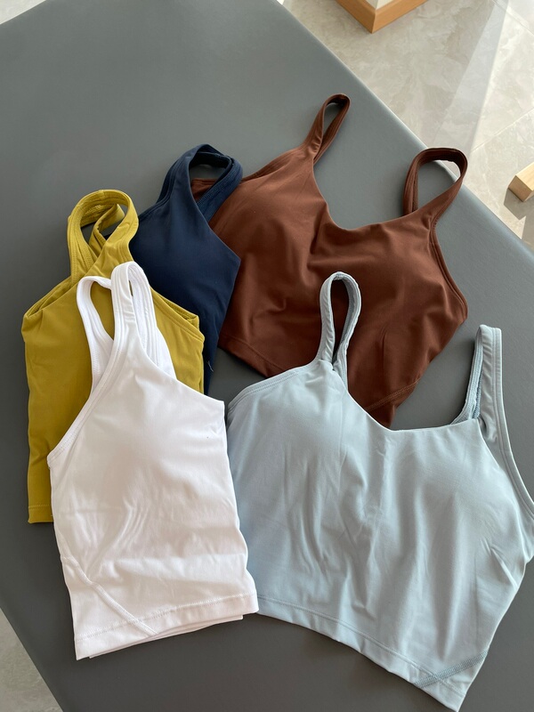 High-End Naked-Feel Yoga Tank Top, Beautiful Back Camisole Bra, Women's Sports Bra for Fitness and Running High-End Naked-Feel Yoga Tank Top, Beautiful Back Camisole Bra, Women's Sports Bra for Fitness and Running