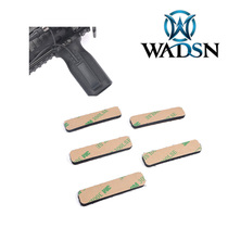  Wadsn Warderson Tactical flashlight Rat tail velcro 3M glue guide rail 5 packs Flashlight supplements
