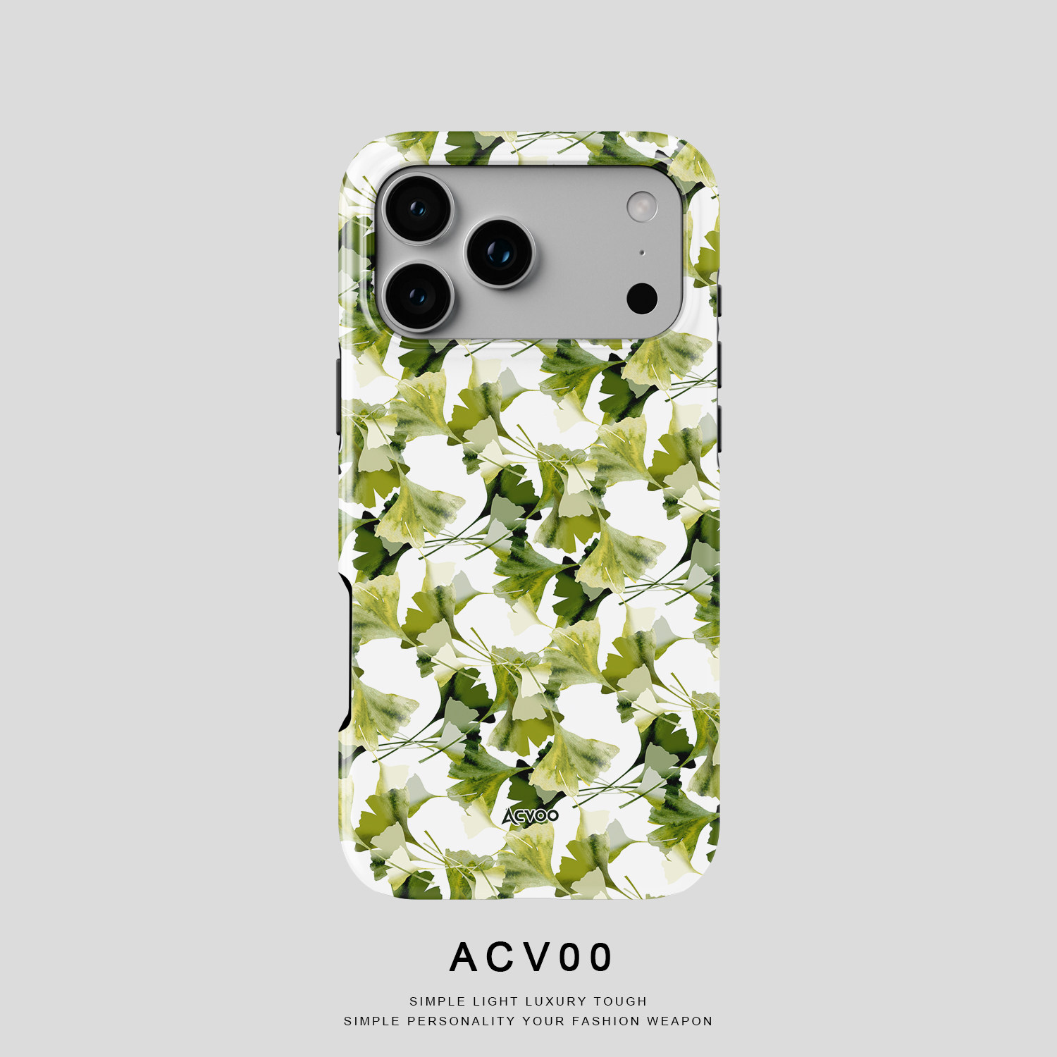 Vintage Black Floral Pattern 21 iPhone Case