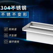304 stainless steel waterfall stainless steel water outlet waterfall water tank water curtain wall artificial waterfall rockery flowing water
