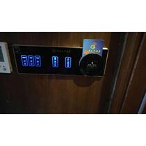 Electric switch conjoined plus switch touch triplet plug-in card to take hotel door switch 220v