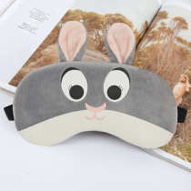 Eye mask crazy special eye mask for sleeping students ear plugs sleep city ice protection blackout childrens animal lunch break set