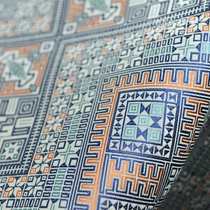 Texture materials ethnic decorative clothing fabrics curtains large wall features Zhuang Brocade Guangxi Zhuang