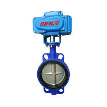 Electric clamp butterfly valve switch type D971X-16 DN32 stainless steel manual valve core 304316 Tianjin factory