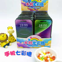 Colorful mobile phone candy high-looking pressed tablet candy delicious and fun Internet celebrity mobile phone shape independent packaging casual candy