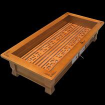 Box-type warm fire Hunan fire roaster household foot stove foot fire solid wood wood heater stove foot warmer