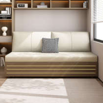 Sofa bed dual-purpose folding double small apartment modern apartment multi-functional internet celebrity style cat claw cloth single small sofa