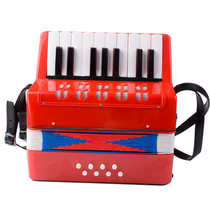 Beginner parent-child organ accordion musical instrument keys childrens toys early education 8 mini childrens small hands 17 bass