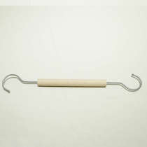 Silk scarf Yuanjia s display stand jeans rain ring tie ring scarf belt solid wood clothing store hook ring