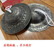 Cap big 3040 old big cymbal 35 cap bronze big cymbal 32 copper 28 black big head hairpin handmade cymbal old-fashioned