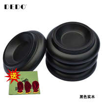 Piano four-legged solid wood noise reduction anti-slip vertical floor partition complete set of sound pads for piano