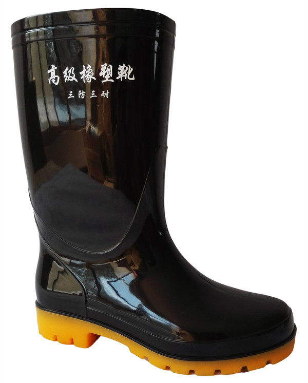 Chaussures - bottes caoutchouc homme pour printemps - semelle tendon - Ref 972338 Image 7