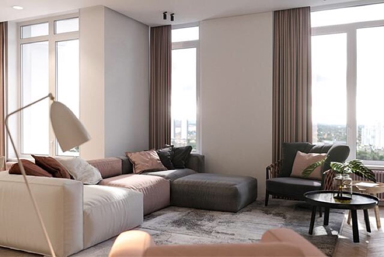 Vải Bắc Âu xuống sofa có thể tháo rời và có thể giặt Ý thiết kế sofa cao su nhỏ căn hộ phòng khách trang trí đơn giản - Ghế sô pha mẫu ghế sofa đẹp